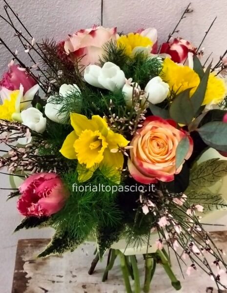 Bouquet fiori misti colorati